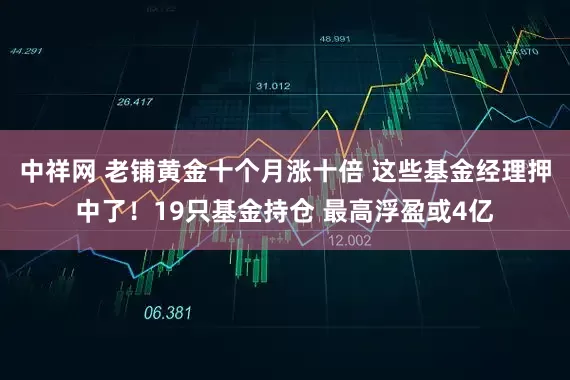 中祥网 老铺黄金十个月涨十倍 这些基金经理押中了！19只基金持仓 最高浮盈或4亿