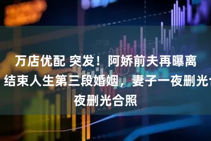 万店优配 突发！阿娇前夫再曝离婚，结束人生第三段婚姻，妻子一夜删光合照